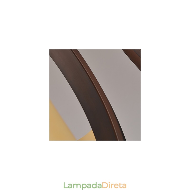 Lustre de metal tradicional clássico retrô estilo mini pintura