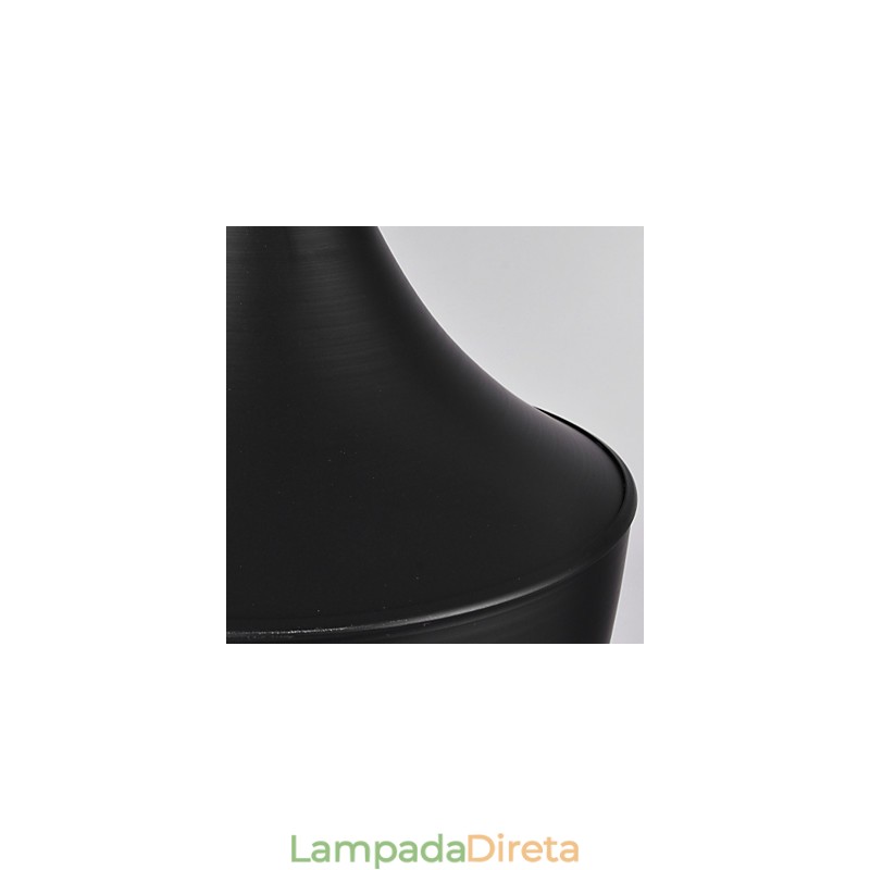 Luminária pendente moderna, contemporânea, retrô, estilo mini, pintura