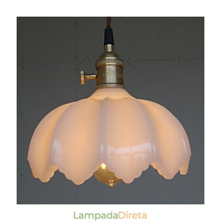 Luminária pendente de plástico estilo mini tigela outros Luminária pendente de plástico estilo mini tigela outros