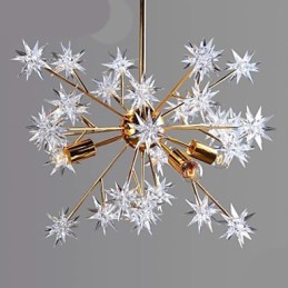 Creative Spark Bola de Ferro Forjado Estrelas Droplight Atmosfera