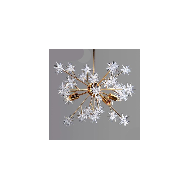 Creative Spark Bola de Ferro Forjado Estrelas Droplight Atmosfera