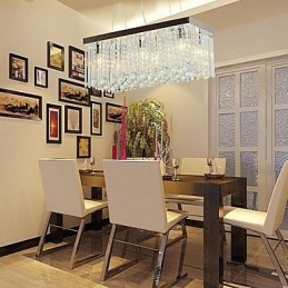 Lustre de cristal moderno e contemporâneo