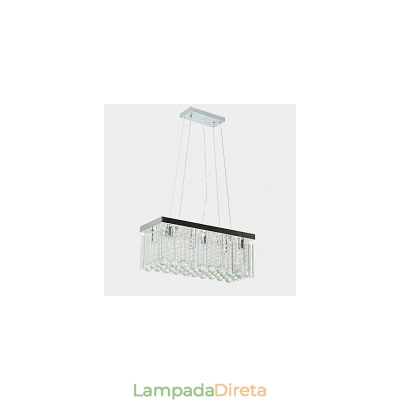 Lustre de cristal moderno e contemporâneo