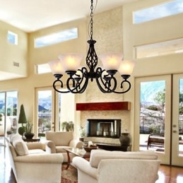 Lustre Tradicional Clássico Estilo Vela Outros