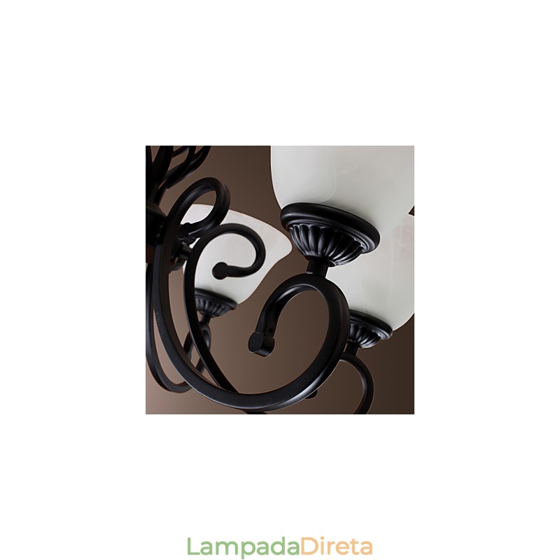 Lustre Tradicional Clássico Estilo Vela Outros