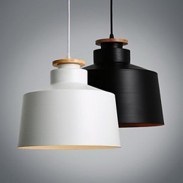 Luminárias pendentes modernas contemporâneas de metal