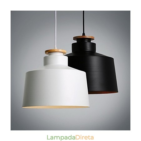 Luminárias pendentes modernas contemporâneas de metal Luminárias pendentes modernas contemporâneas de metal