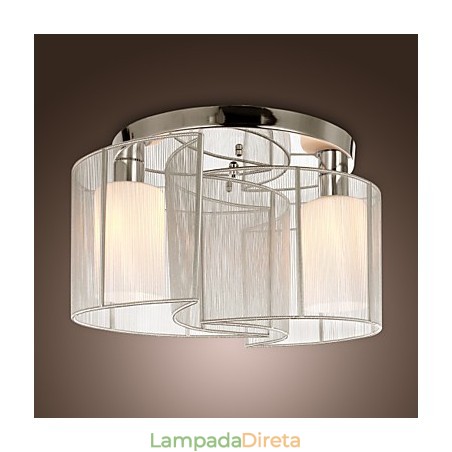 Luminária de Teto Design Moderno 2 Luzes Luminária de Teto Design Moderno 2 Luzes