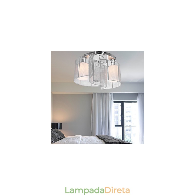 Luminária de Teto Design Moderno 2 Luzes