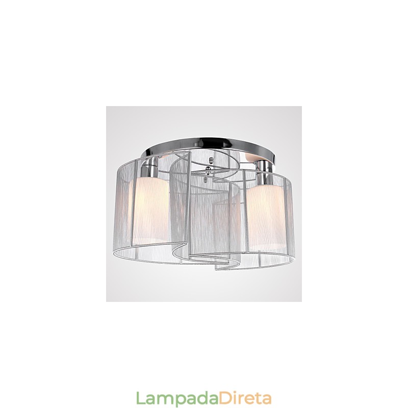 Luminária de Teto Design Moderno 2 Luzes