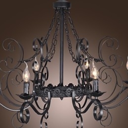Lustre Tradicional Clássico Estilo Vela Outros