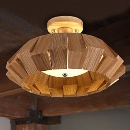 Luminária pendente moderna contemporânea estilo country mini outros madeira bambu