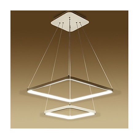 Design moderno 4Pendant Light Dois anéis Design moderno 4Pendant Light Dois anéis