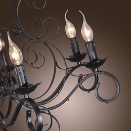 Lustre Tradicional Clássico Estilo Vela Outros