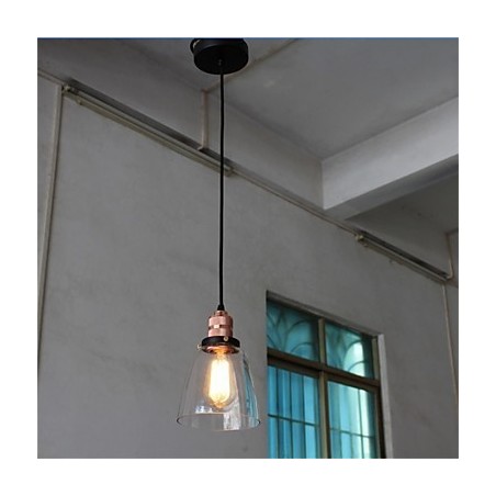 Lustre de vidro retrô exclusivo e minimalista Lustre de vidro retrô exclusivo e minimalista