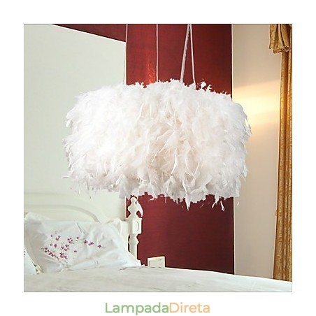 Lustre de penas moderno de venda quente Dia Fashion Light Lustre de penas moderno de venda quente Dia Fashion Light