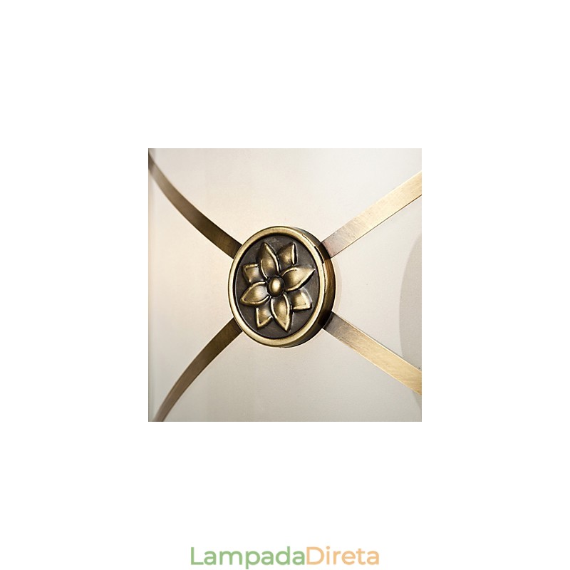 Família de luminárias de teto de cobre com design decorativo contemporâneo moderno