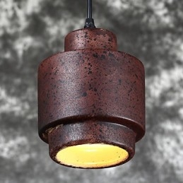 Edison Vintage Industrial Lighting Luminária de suspensão de cerâmica Luminária de suspensão para decoração de casa