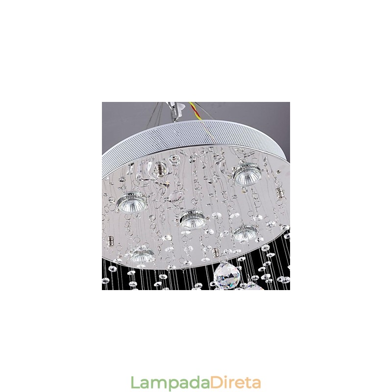 Moderno Contemporâneo Tradicional Clássico Rústico Lodge Vintage Country Island Cristal Galvanizado Metal Pendente Luz