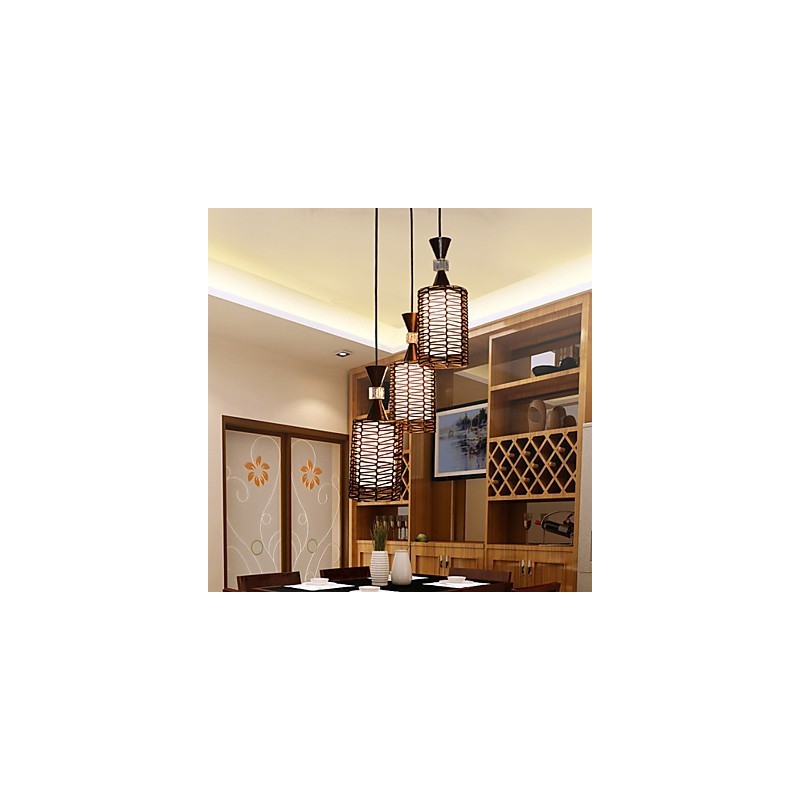 A Cana Compõe a Mão Tecido Individualidade Artes Criativas Droplight Lâmpada Luz