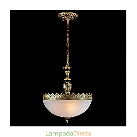 Tradicional Clássico Vintage Retro Bronze Metal Pendente Luz Tradicional Clássico Vintage Retro Bronze Metal Pendente Luz