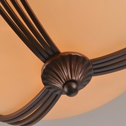 Luminária pendente de metal estilo vintage rústico lodge mini pintura