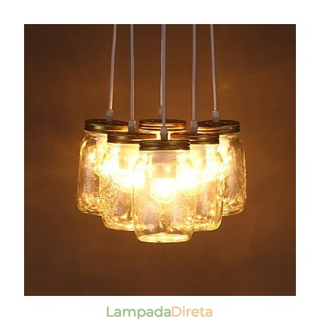 Garrafa de vidro criativa com desejos, doce, crianças, três lâmpadas droplight Garrafa de vidro criativa com desejos, doce, crianças, três lâmpadas droplight