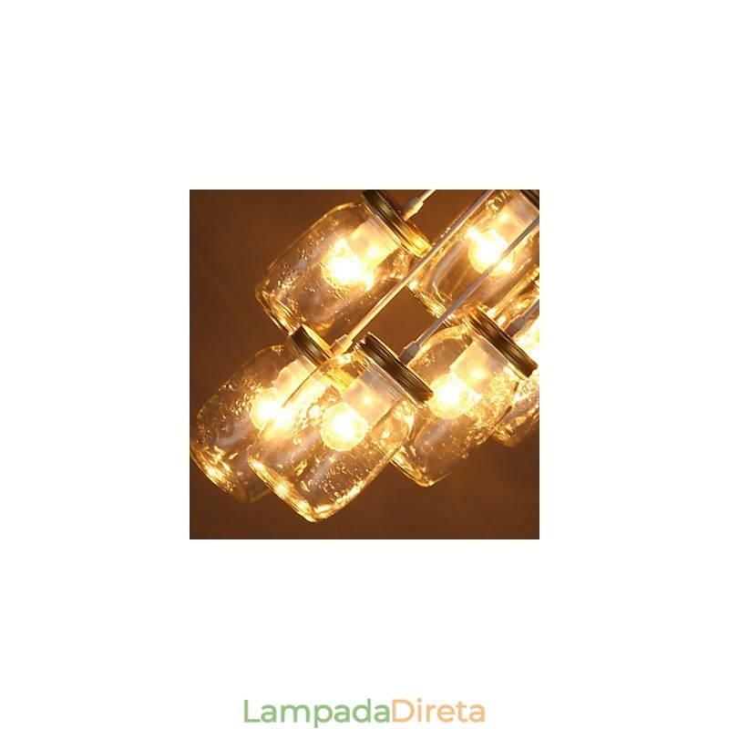 Garrafa de vidro criativa com desejos, doce, crianças, três lâmpadas droplight