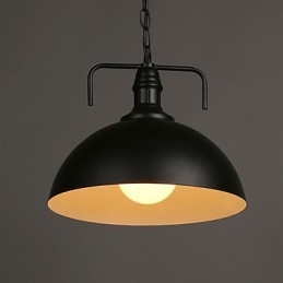 Nordic American Country Industrial Semicírculo Moda Ferro Forjado Cabeça Única Droplight