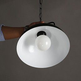 Nordic American Country Industrial Semicírculo Moda Ferro Forjado Cabeça Única Droplight
