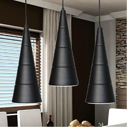 Luminária pendente de metal com pintura de globo contemporânea moderna