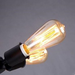 American Country Industrial Wind Seis Cabeças Roda Gigante Droplight