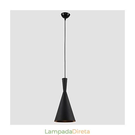 Luminária pendente de metal com pintura em estilo mini clássico tradicional Luminária pendente de metal com pintura em estilo mini clássico tradicional