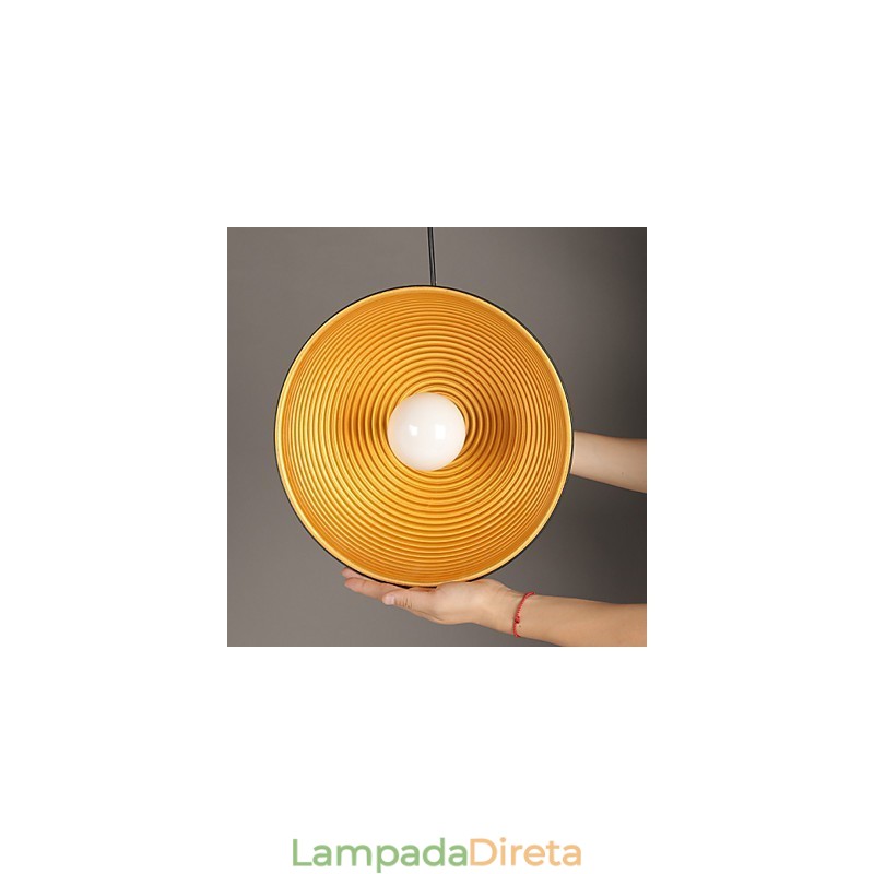 Lâmpada criativa redonda chaminé droplight ferro forjado personagem refeições lustre preto e branco