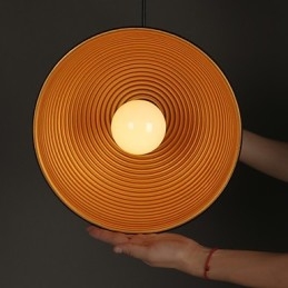 Lâmpada criativa redonda chaminé droplight ferro forjado personagem refeições lustre preto e branco