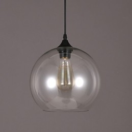 American Creative Nordic Contratado Rural Bola de Vidro Cabeça Única Droplight Lanp