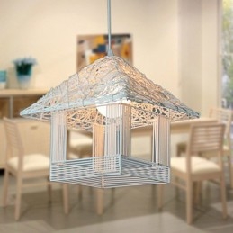 The Cage Bird'S Nest Personagem Arte Cany Art Lâmpada de cabeça única pequena Droplight
