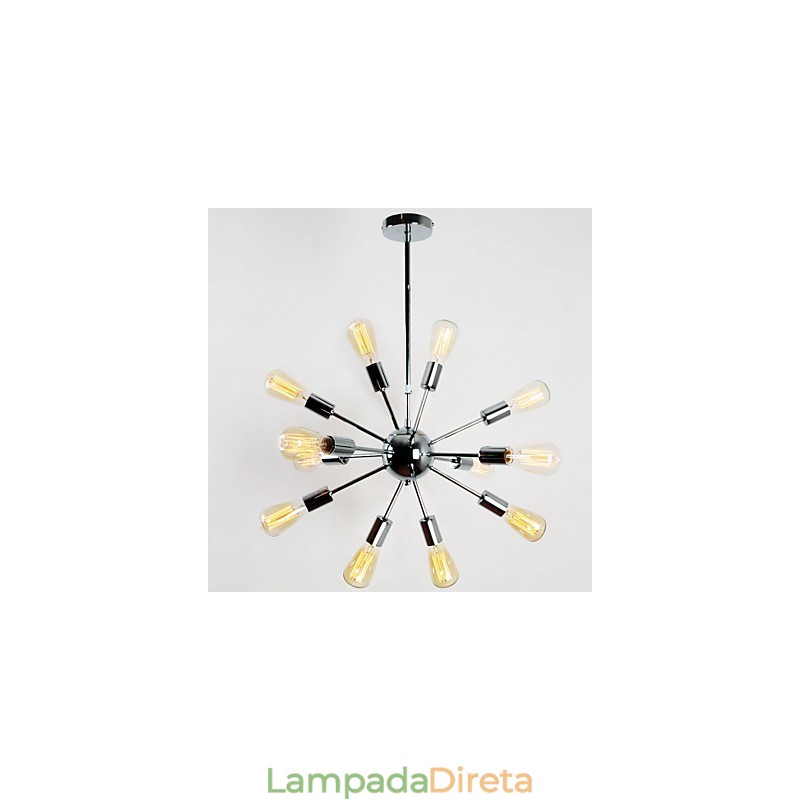 Lustre de metal galvanizado