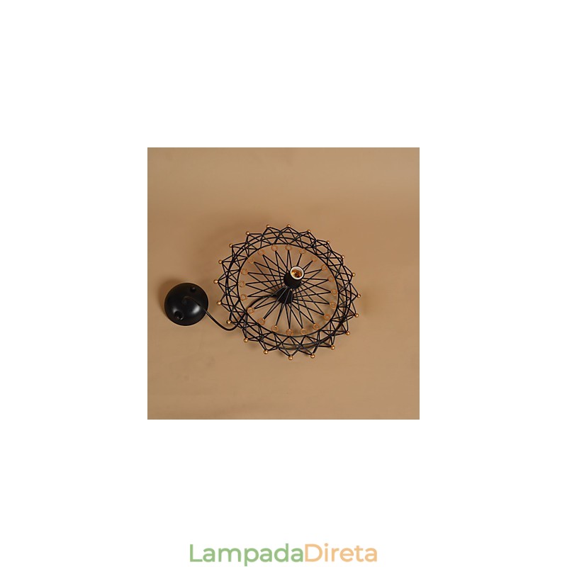 Retro Classic Metal Ceiling Lights Simples Luminárias Pendentes Café Luminária Pendente