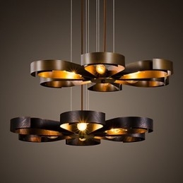 Retro Classic Metal Ceiling Lights Simples Luminárias Pendentes Café Luminária Pendente