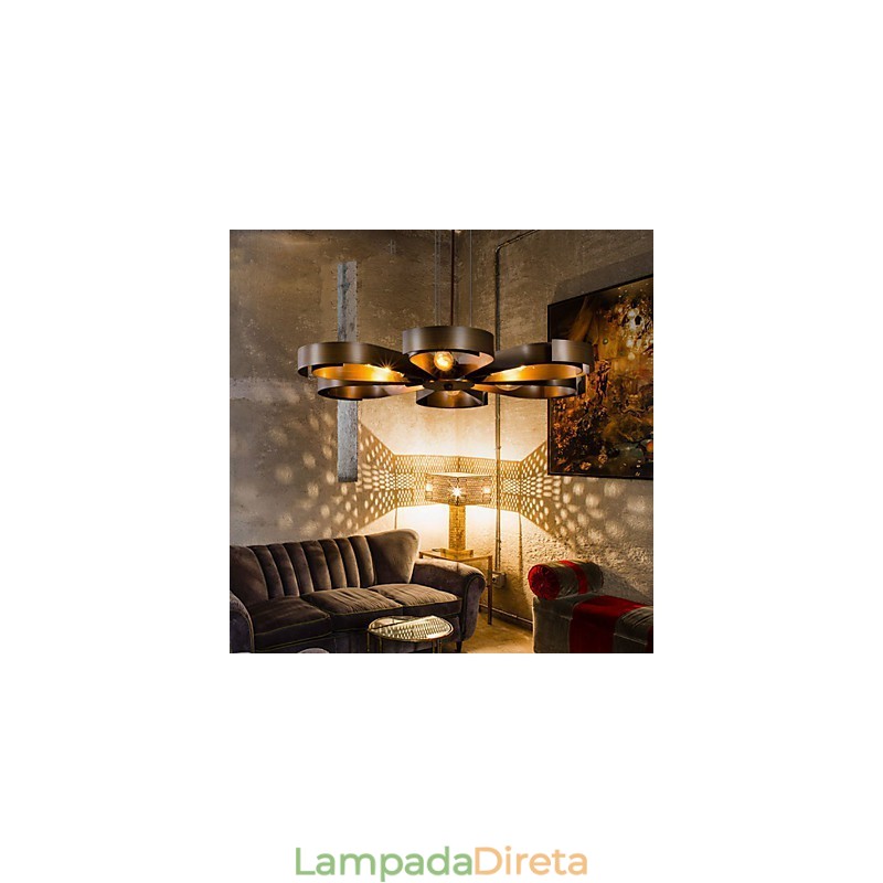Retro Classic Metal Ceiling Lights Simples Luminárias Pendentes Café Luminária Pendente