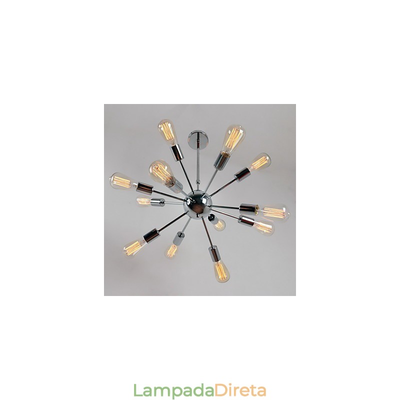 Lustre de metal galvanizado
