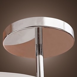 Lustre moderno e contemporâneo estilo mini metal cromado montagem embutida garagem