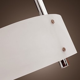 Lustre moderno e contemporâneo estilo mini metal cromado montagem embutida garagem