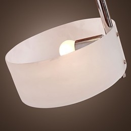 Lustre moderno e contemporâneo estilo mini metal cromado montagem embutida garagem