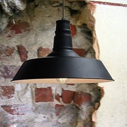 Estilo loft restaurando formas antigas estúdio de arte industrial luminária pendente de cabeça única