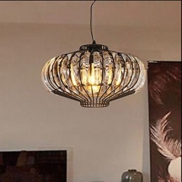 Lustre de Cristal Simples Lustre de Ferro Arte Criativa