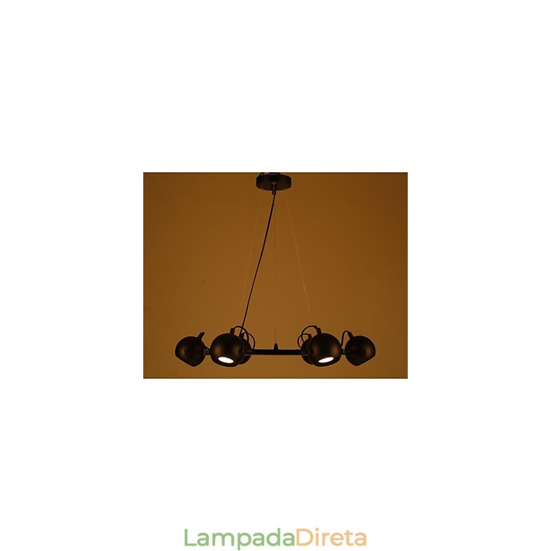 Lustre Vintage Ferro Criativo Industrial Vento Lustre
