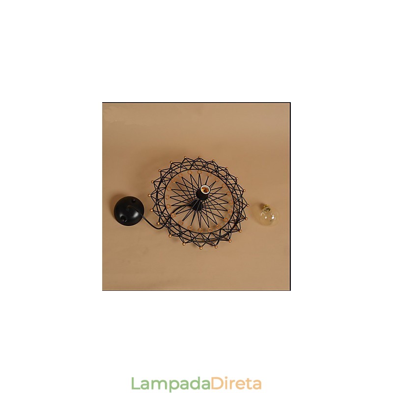 Lustre de roda gigante da indústria de ferro do país americano
