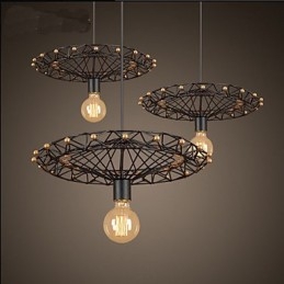 Lustre de roda gigante da indústria de ferro do país americano